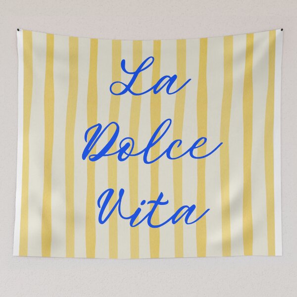 Item preview, La Dolce Vita Typography no.7 designed and sold by MurellosArt.