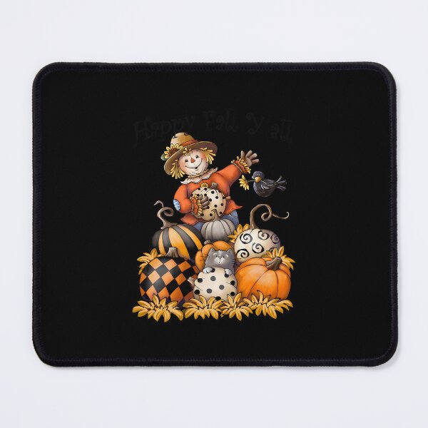 Item preview, Scarecrow Happy Fall Y'all Pumpkin Thanksgiving Halloween designed and sold by ghiorxeen40.