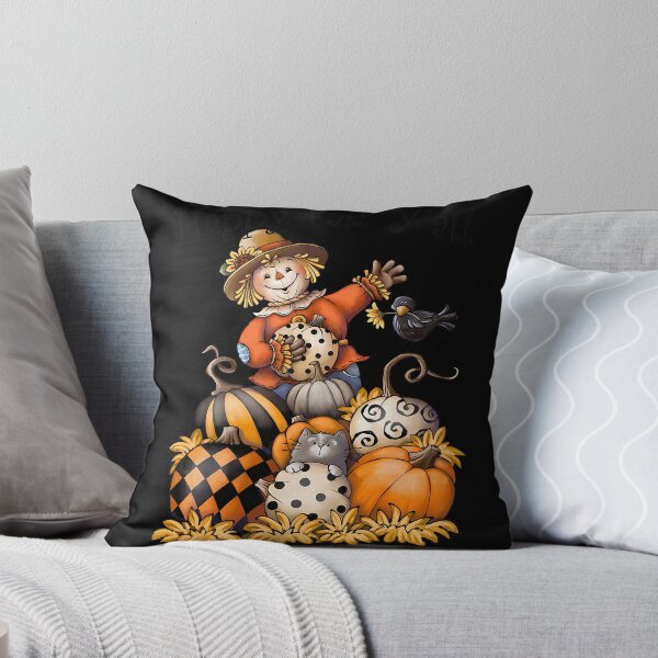 Item preview, Scarecrow Happy Fall Y'all Pumpkin Thanksgiving Halloween 		 designed and sold by ghiorxeen40.