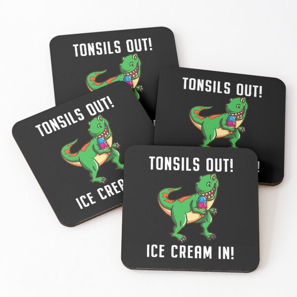 Item preview, Tonsil Removal Surgery Recovery 	 Tonsillectomy T Rex 		 designed and sold by qczhezekye20.