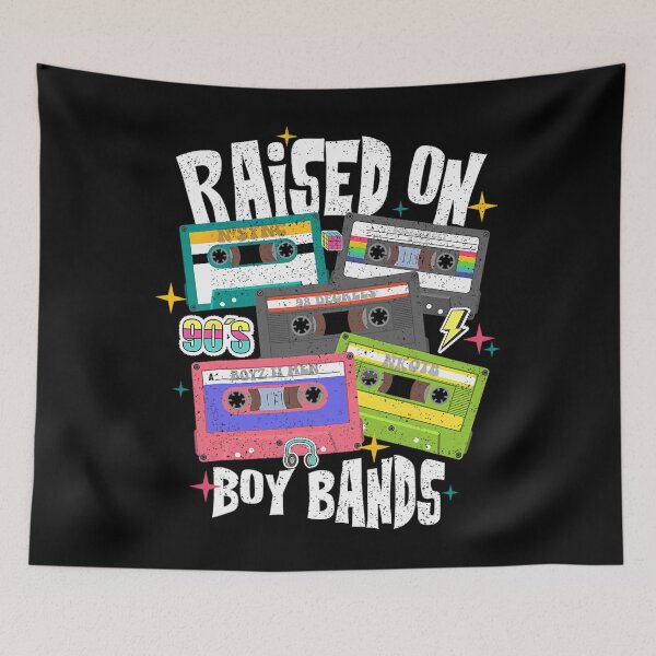 Item preview, Raised On 90s 	 Bands Cassette Tape Retro 		 designed and sold by ijwofuaazas89.
