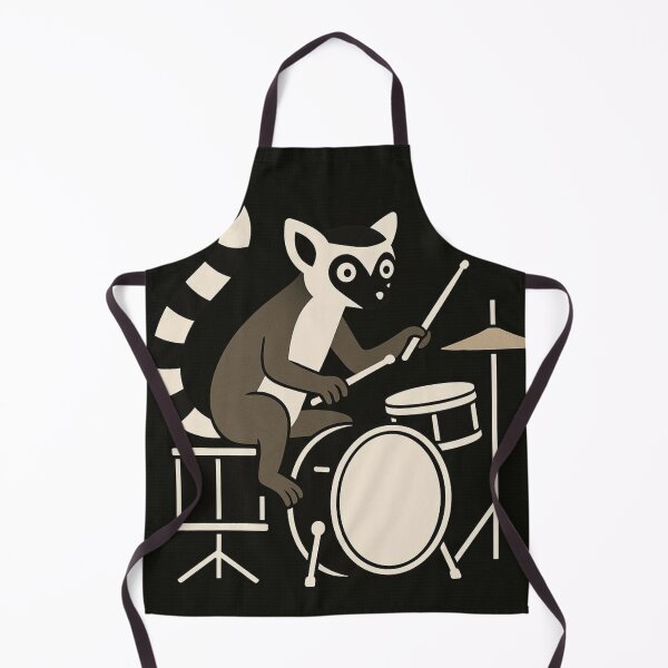 Item preview, Cute drummer lemur designed and sold by Dogandesighn.