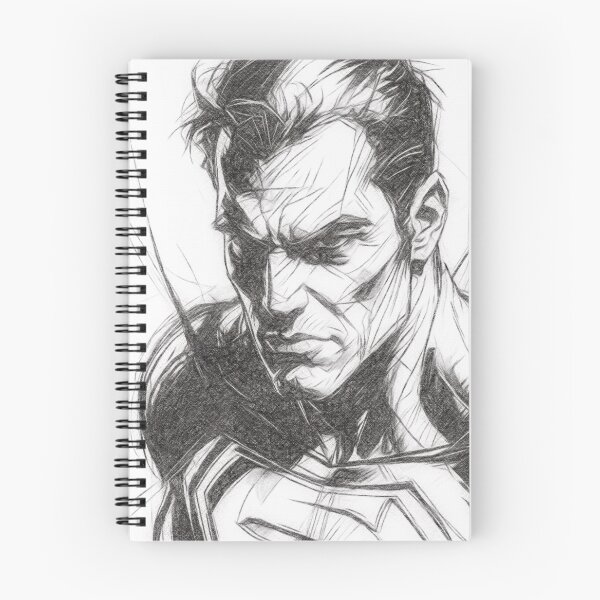 Item preview, Superhero Pencil Sketch designed and sold by Leon Woods Pencil Art.