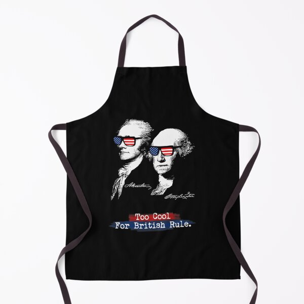 Item preview, Too cool for british rule. Hamilton Washington Funny 		 designed and sold by qczhezekye20.