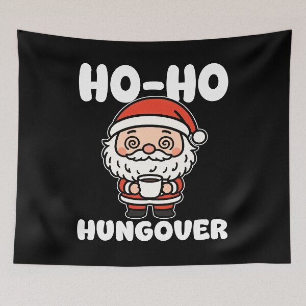 Item preview, HO-HO-HUNGOVER - CHRISTMAS SANTA CLAUS designed and sold by KEF Custom.