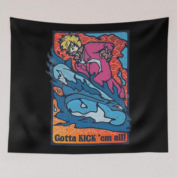 Item preview, Vintage Illustration Sanji Ifrit Jambe designed and sold by coldzyytrap.