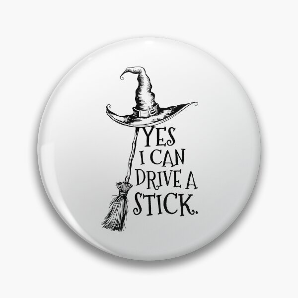 Item preview, Copy of Yes I Can Drive A Stick Funny Halloween Witch Hat designed and sold by Torionrad.