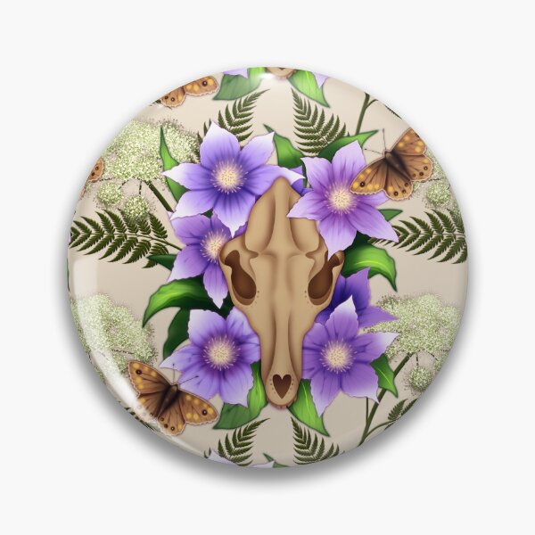 Item preview, Fox & Clematis designed and sold by Noctuary-artz.