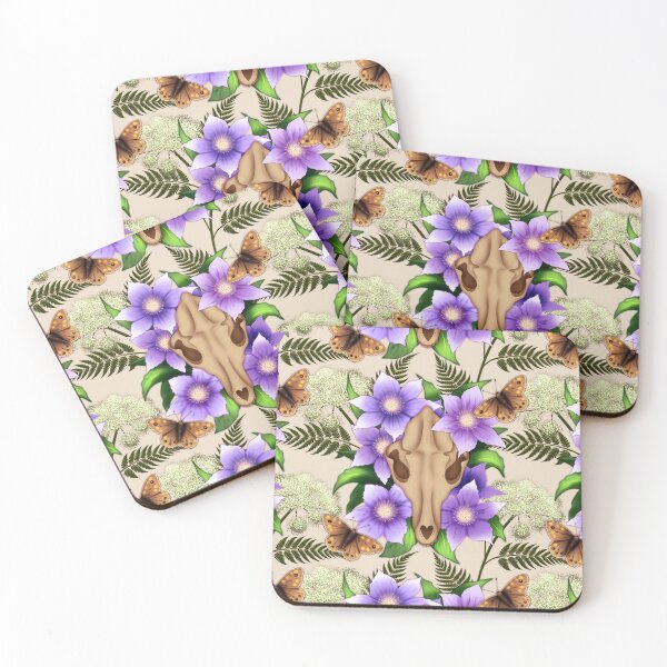 Item preview, Fox & Clematis designed and sold by Noctuary-artz.