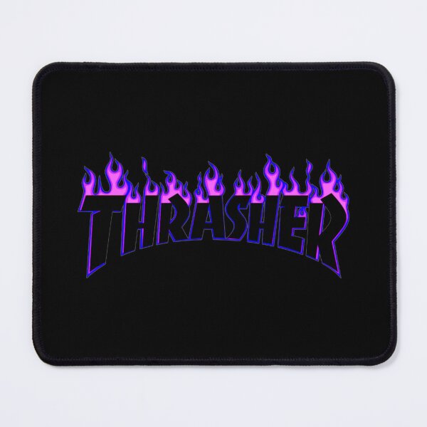 Item preview, Black ThrasGazine with Purple Flames designed and sold by aricellaeskrid.