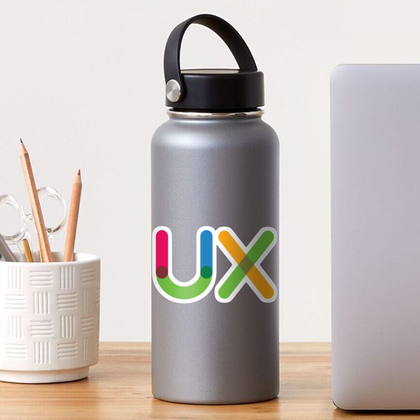 UX Design and Research Sticker