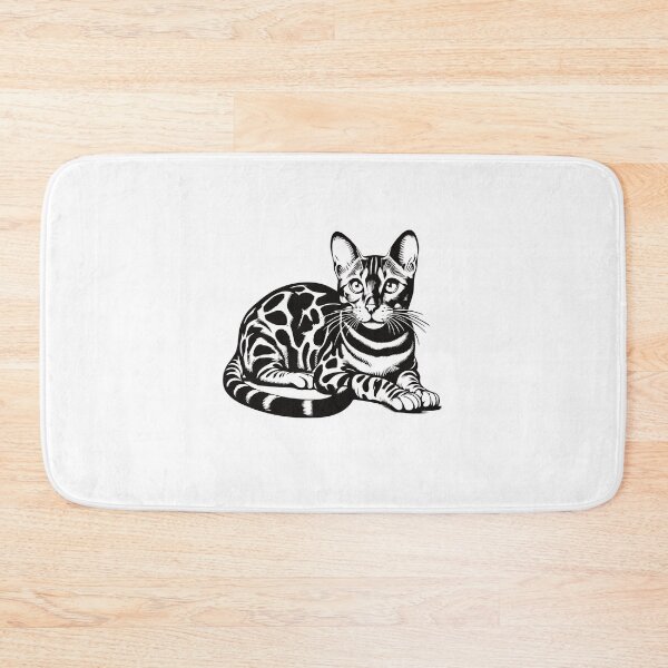 Item preview, Diseño de gato de Bengala: salvaje, hermoso y único. designed and sold by RetroMaritalArt.