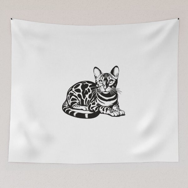 Item preview, Bengal Cat Design – Wild, beautiful and unique designed and sold by RetroMaritalArt.