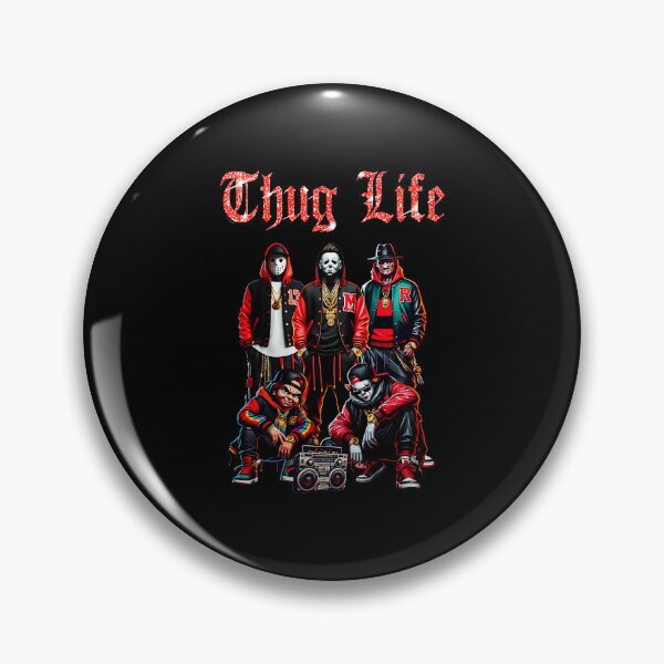 Item preview, Thug Life Horror Movie  designed and sold by Jasonvoorhees21.