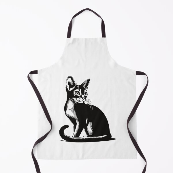 Item preview, Elegant Abyssinian cat design for cat fans designed and sold by RetroMaritalArt.