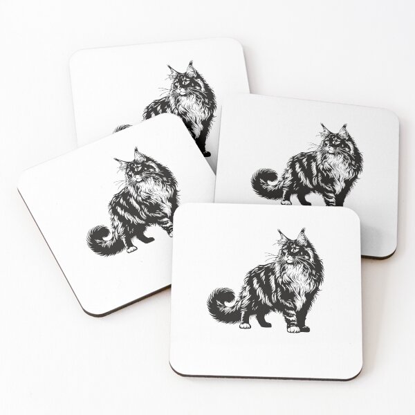 Item preview, Maine Coon Design – Majestic and Imposing designed and sold by RetroMaritalArt.