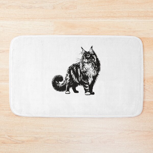 Item preview, Maine Coon Design – Majestic and Imposing designed and sold by RetroMaritalArt.