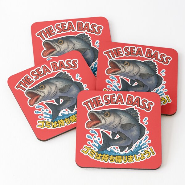 Item preview, The Sea Bass – Keep Our Waters Clean designed and sold by BlueFlowLab.