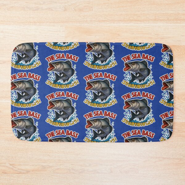 Item preview, The Sea Bass – Keep Our Waters Clean designed and sold by BlueFlowLab.