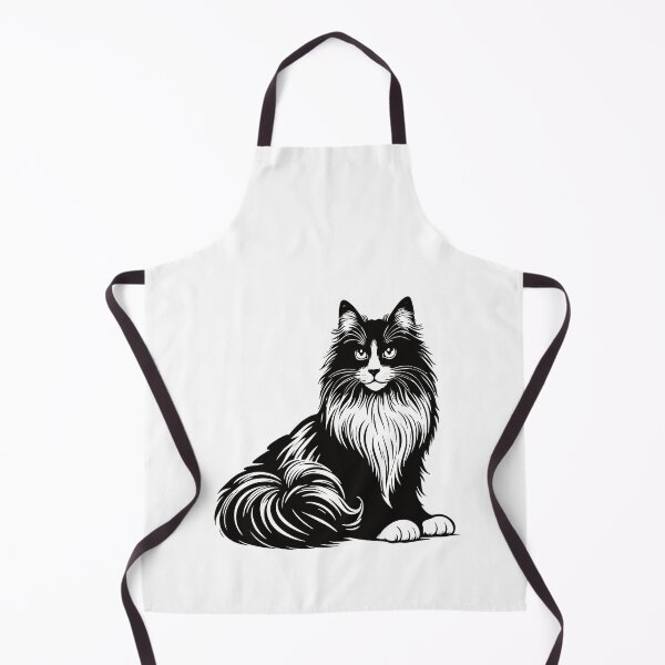 Item preview, Norwegian Forest Cat – Wild and beautiful designed and sold by RetroMaritalArt.