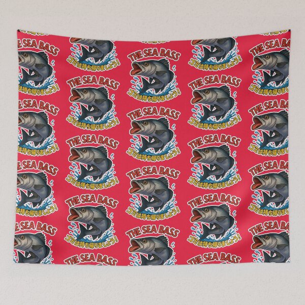 Item preview, The Sea Bass – Keep Our Waters Clean designed and sold by BlueFlowLab.