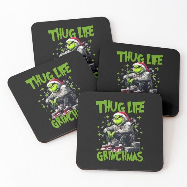 Item preview, Thug Life Grinchmas  designed and sold by Jasonvoorhees21.