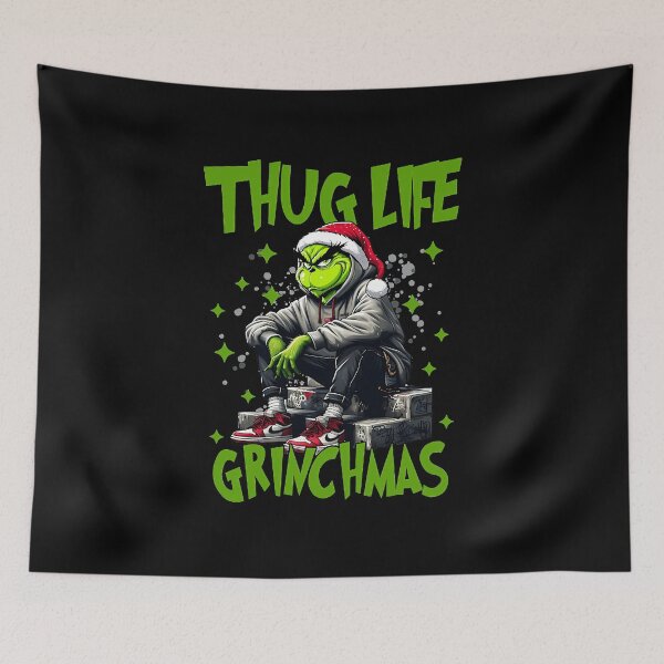 Item preview, Thug Life Grinchmas  designed and sold by Jasonvoorhees21.