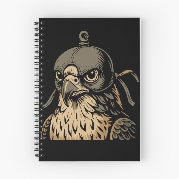 Item preview, Majestic Falcon Hooded Peregrine Art designed and sold by LuminOrb.
