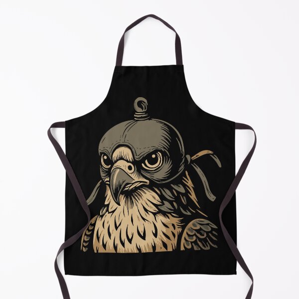 Item preview, Majestic Falcon Hooded Peregrine Art designed and sold by LuminOrb.