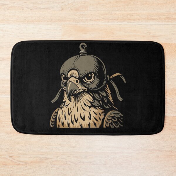 Item preview, Majestic Falcon Hooded Peregrine Art designed and sold by LuminOrb.