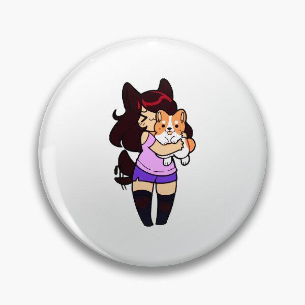Item preview, Aphmau With Her Dog - Cute designed and sold by katorsera.