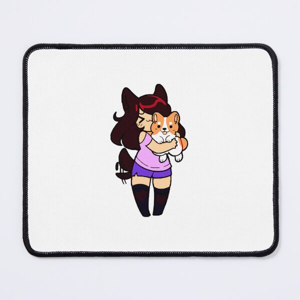 Item preview, Aphmau With Her Dog - Cute designed and sold by katorsera.