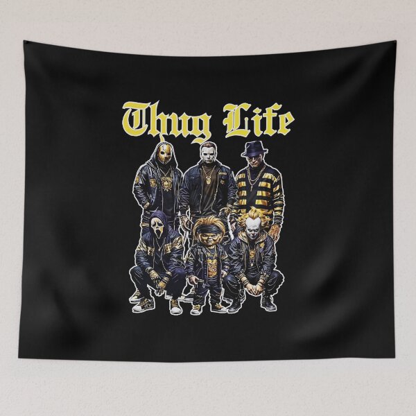 Item preview, Thug Life Horror Legends, Spooky, Halloween Kings  designed and sold by Jasonvoorhees21.