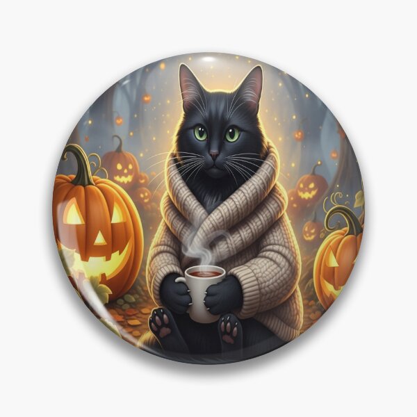 Item preview, Cosy Halloween Black Cat designed and sold by CER-Design.