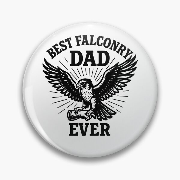 Item preview, Best Falconry Dad Ever Falcon Enthusiast designed and sold by LuminOrb.