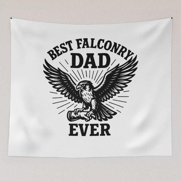 Item preview, Best Falconry Dad Ever Falcon Enthusiast designed and sold by LuminOrb.