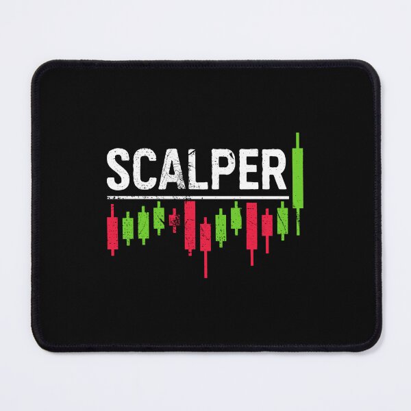Item preview, Scalper Trader Candlestick Chart distressed design designed and sold by venomousvector.
