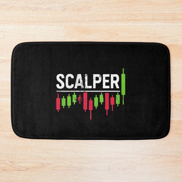 Item preview, Scalper Trader Candlestick Chart distressed design designed and sold by venomousvector.