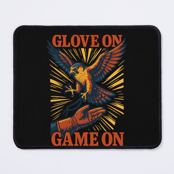 Item preview, Falcon Glove On Game On Falconry Birds Of Prey designed and sold by LuminOrb.