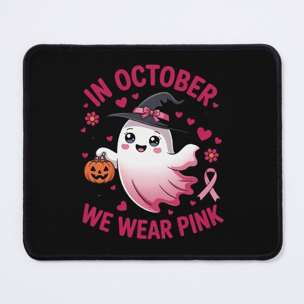 Item preview, In October We Wear Pink Breast Cancer Halloween designed and sold by HaileyRobel.