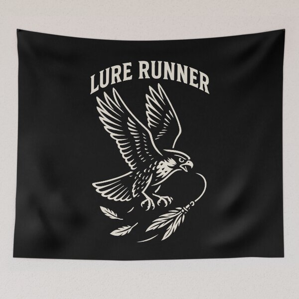 Item preview, Falcon Lure Runner Falconry Birds Of Prey Art designed and sold by LuminOrb.