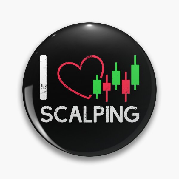 Item preview, I Love Scalping Trading Distressed Design designed and sold by venomousvector.