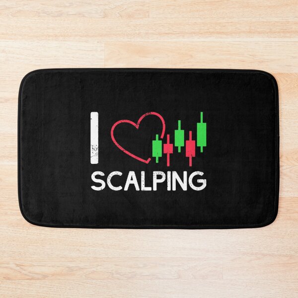 Item preview, I Love Scalping Trading Distressed Design designed and sold by venomousvector.