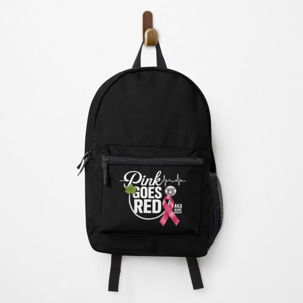 Item preview, Pink Goes Red For Heart Health Awareness designed and sold by BlackStars3Neon.