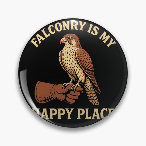 Item preview, Falconry Is My Happy Place Bird Watching designed and sold by LuminOrb.