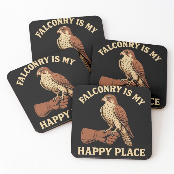 Item preview, Falconry Is My Happy Place Bird Watching designed and sold by LuminOrb.