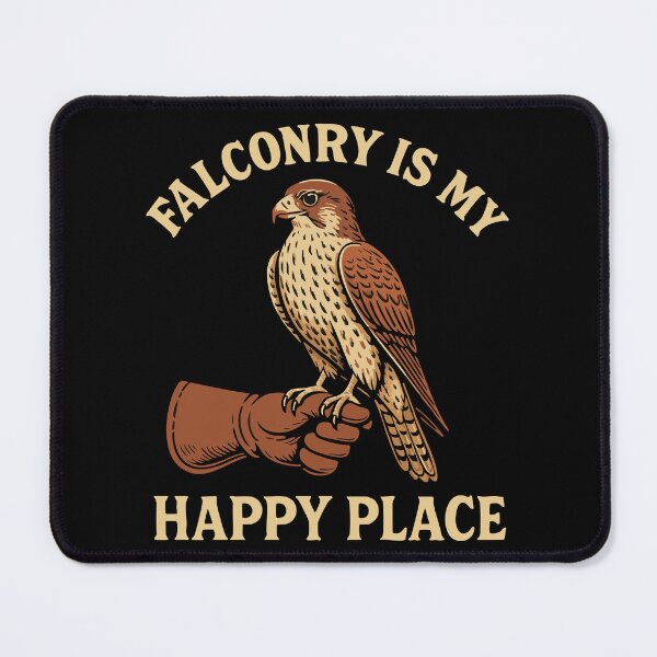 Item preview, Falconry Is My Happy Place Bird Watching designed and sold by LuminOrb.