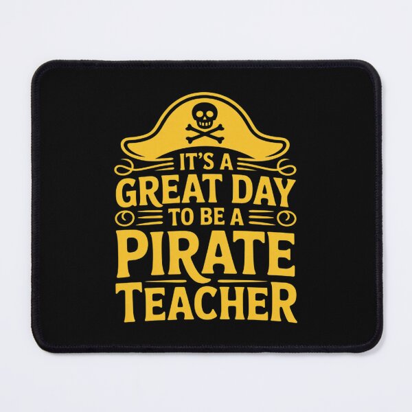 Item preview, Pirate Teacher Theme for School Staff Showing Mascot Spirit designed and sold by BlackStars3Neon.