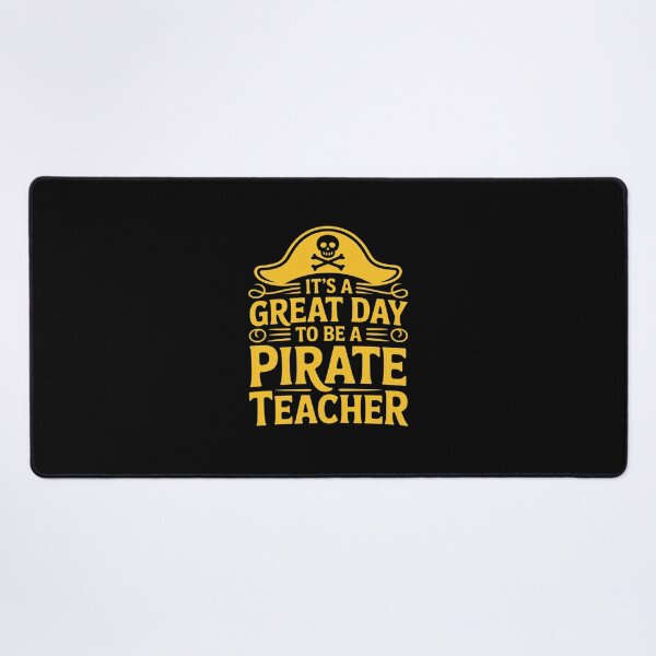 Item preview, Pirate Teacher Theme for School Staff Showing Mascot Spirit designed and sold by BlackStars3Neon.