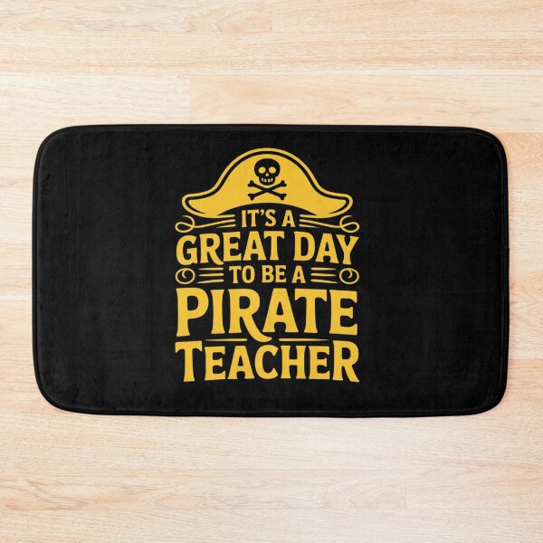 Item preview, Pirate Teacher Theme for School Staff Showing Mascot Spirit designed and sold by BlackStars3Neon.